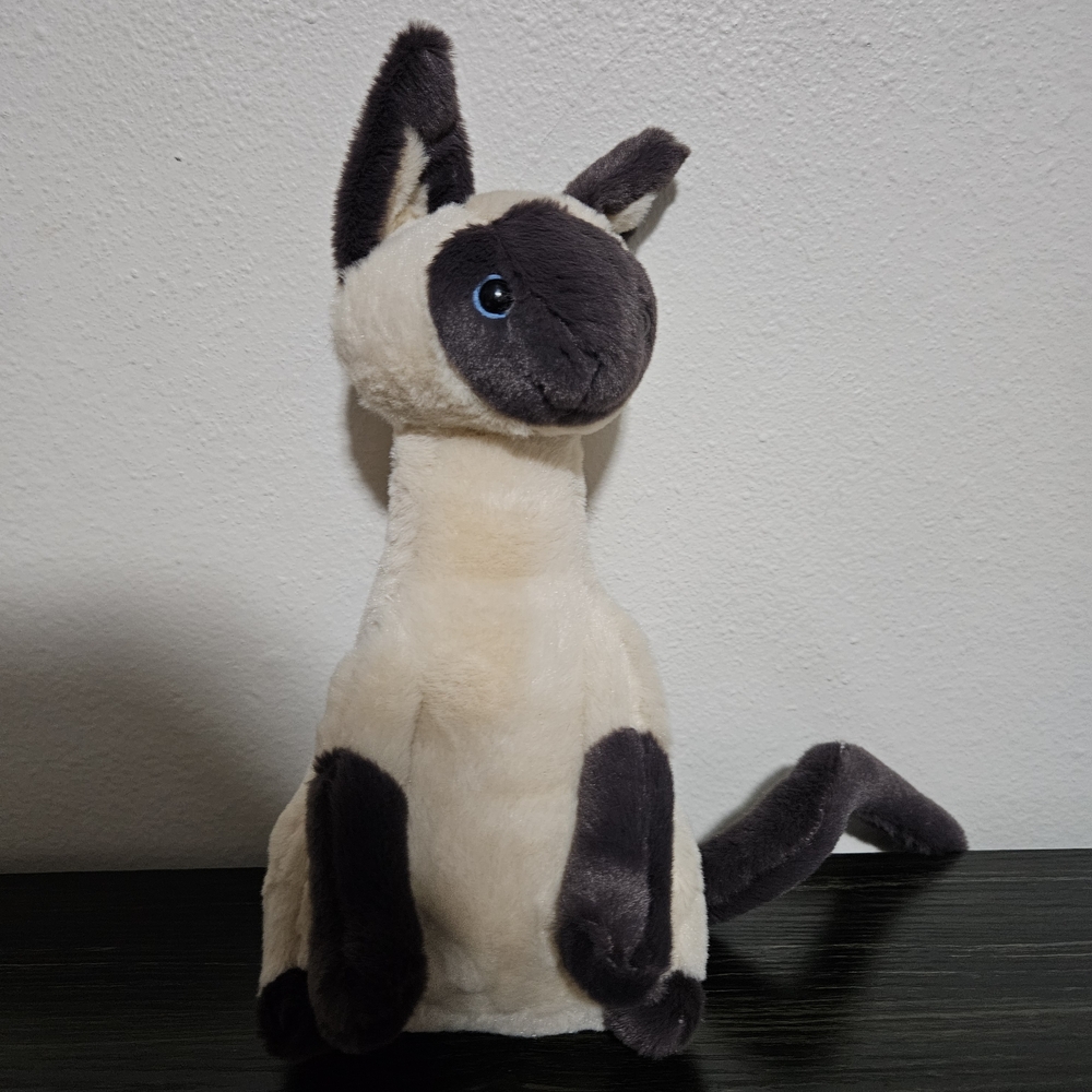 Plush Siamese Cat Toy
